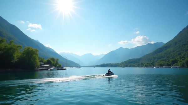Les lacs inattendus pour faire du jet ski en France